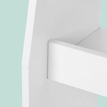 Barnbokhylla, 3 hyllor, vit
