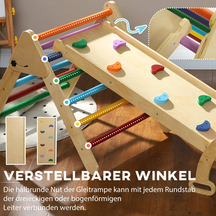 Klätterset för småbarn inomhus, 5-i-1, åldrar 18-48 månader