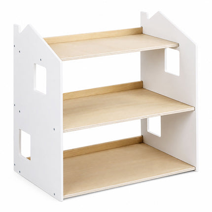 Montessori barnbokhylla, husformad hylla, MDF