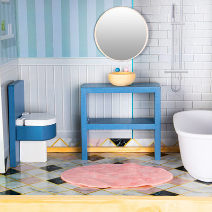 XXL dockskåp Maya Residence 28 stycken ECOTOYS